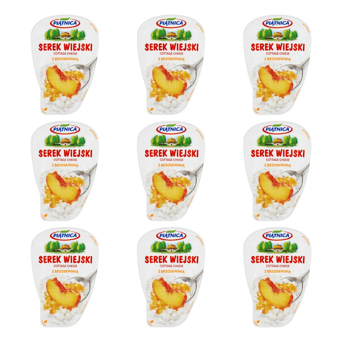 PIĄTNICA - SEREK WIEJSKI BRZOSKWINIA 150G