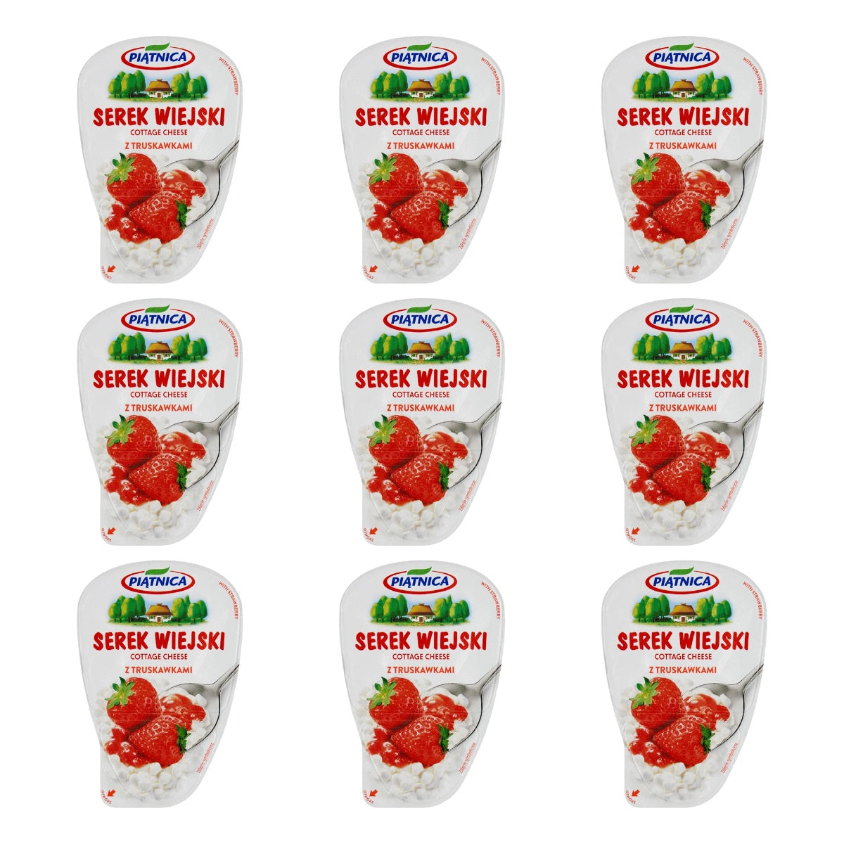 PIĄTNICA - SEREK WIEJSKI TRUSKAWKA 150G