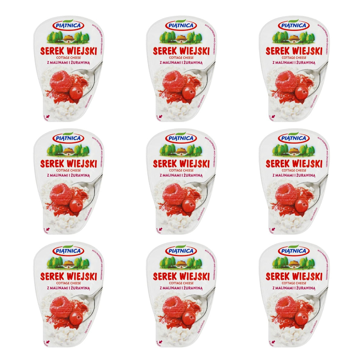 PIĄTNICA - SEREK WIEJSKI MALINA 150G