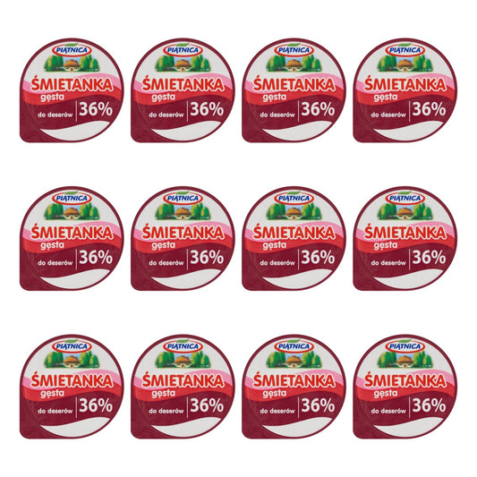 PIĄTNICA - ŚMIETANA 36% 200G