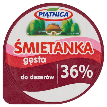 PIĄTNICA - ŚMIETANA 36% 200G