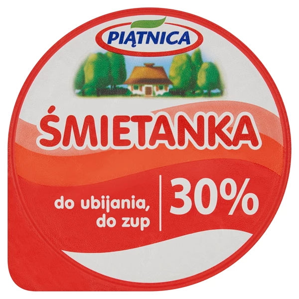 PIĄTNICA - ŚMIETANA 30% 200G