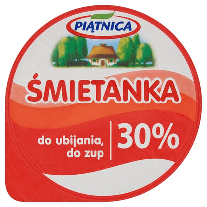 PIĄTNICA - ŚMIETANA 30% 200G