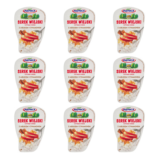 PIĄTNICA - SEREK WIEJSKI JABŁKO CYNAMON 150G