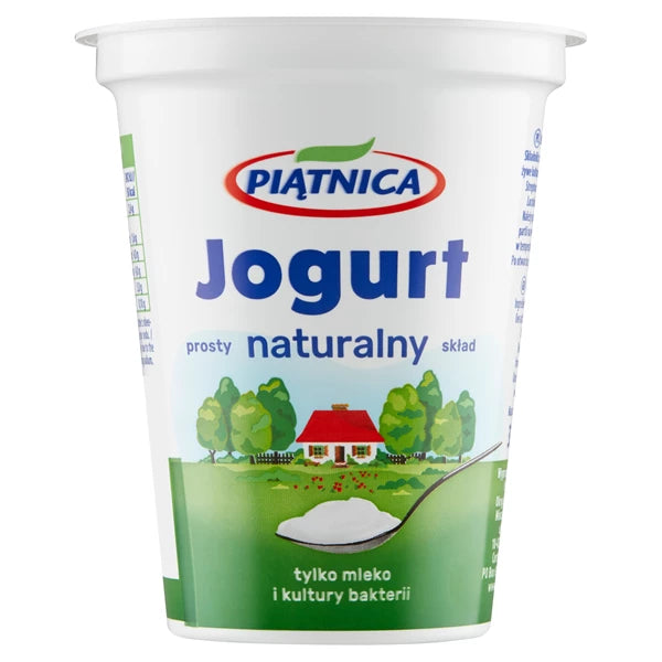 PIĄTNICA - JOGURT NATURALNY 2% 330G