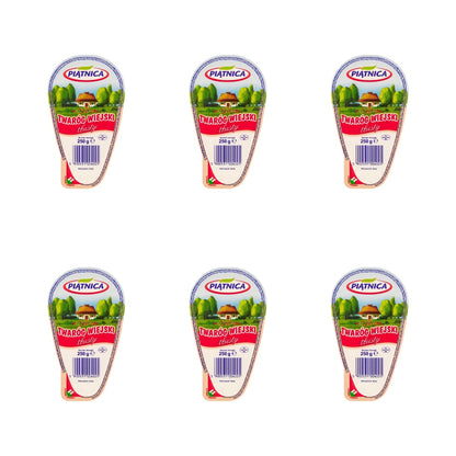 PIĄTNICA - TWARÓG WIEJSKI TŁUSTY 250G