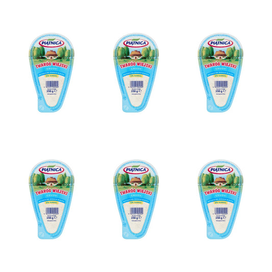 PIĄTNICA - TWARÓG WIEJSKI CHUDY 250G