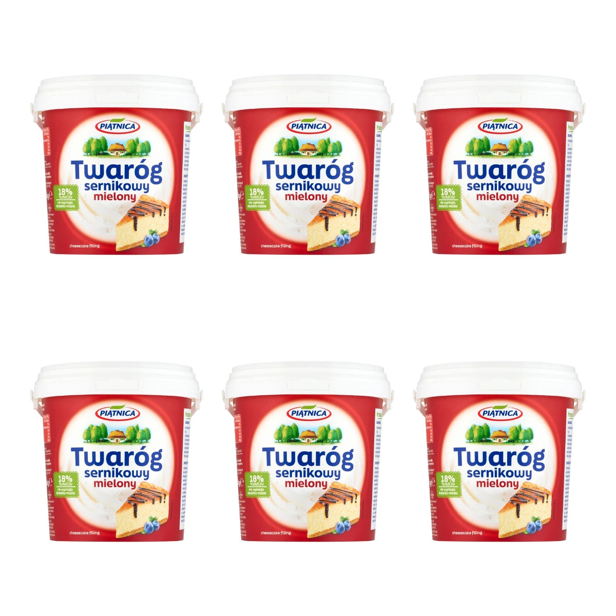 PIĄTNICA - TWARÓG SERNIKOWY 1KG