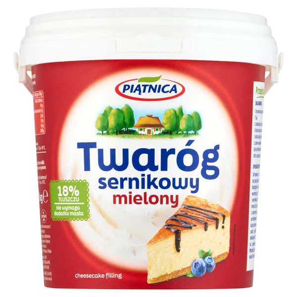 PIĄTNICA - TWARÓG SERNIKOWY 1KG