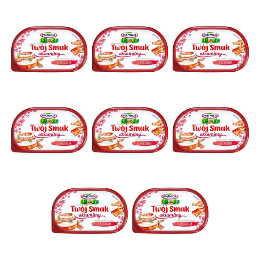 PIĄTNICA - TÓWJ AKSAMITNY SEREK Z BEKONEM 135G