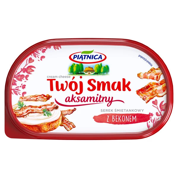 PIĄTNICA - TÓWJ AKSAMITNY SEREK Z BEKONEM 135G
