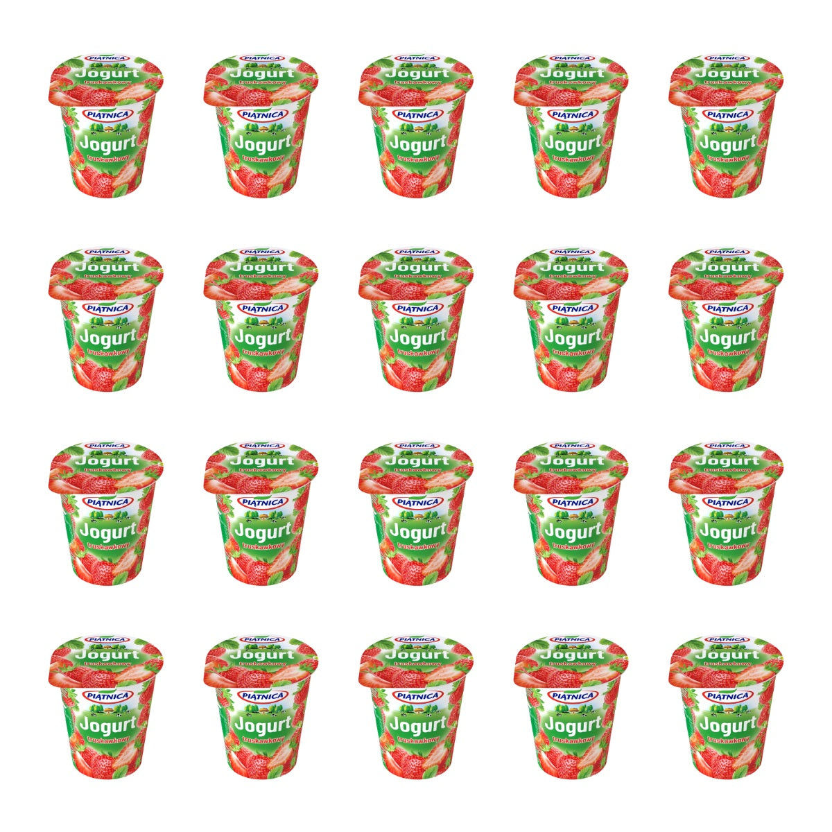 PIĄTNICA - JOGURT TRUSKAWKOWY        150G