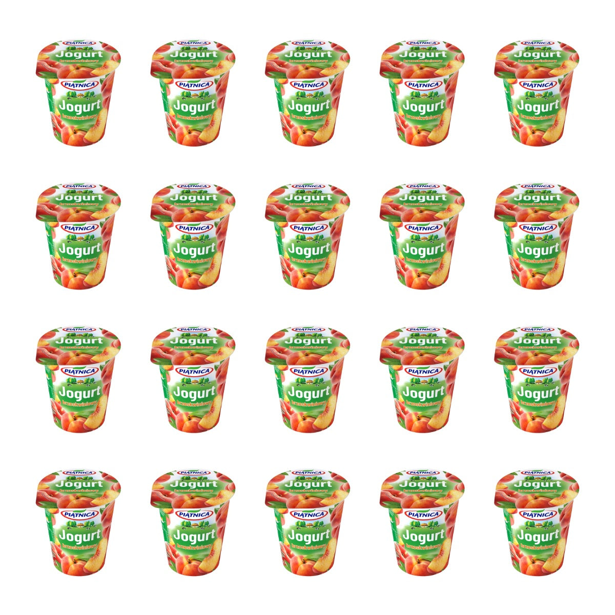 PIĄTNICA - JOGURT BRZOSKWINIOWY   150G