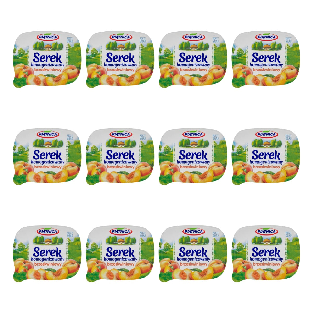 PIATNICA  SEREK HOMO BRZOSKWINIA   150G