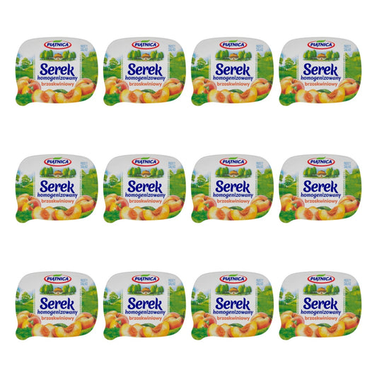 PIATNICA  SEREK HOMO BRZOSKWINIA   150G