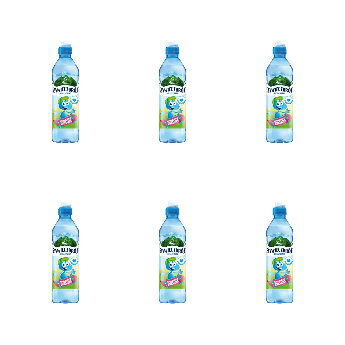 ŻYWIEC - WODA NIEGAZOWANA KIDS KAUCJA 500ML