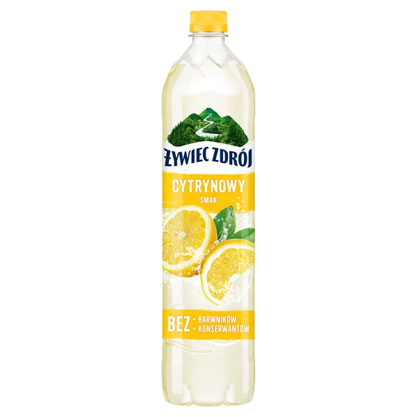 ŻYWIEC - WODA Z NUTĄ CYTRYNY Z SOKIEM KAUCJA 1,2L