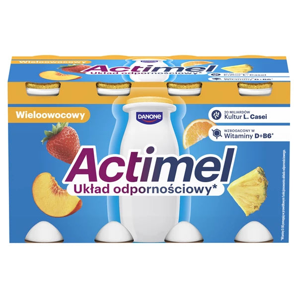 DANONE - JOGURT ACTIMEL WIELOOWOC 8X100G
