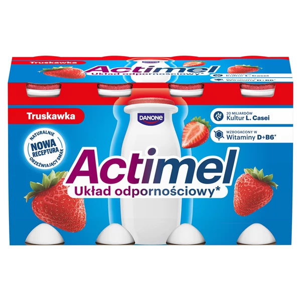 DANONE - JOGURT ACTIMEL TRUSKAWKA 8X100G