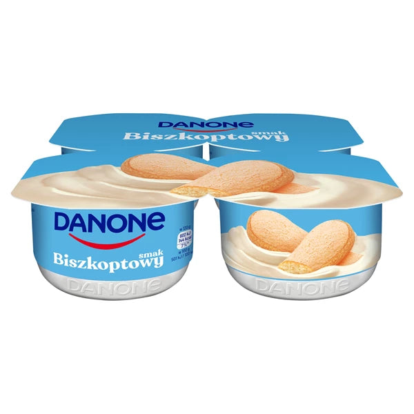 DANONE - JOGURT BISZKOPTOWY 4X120G
