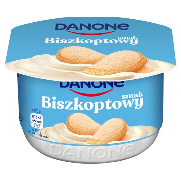 DANONE - JOGURT CIASTECZKOWY BISZKOPTOWY 120G