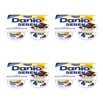 DANONE - SEREK DANIO EXTRA Z CZEKOLADĄ 4X130G