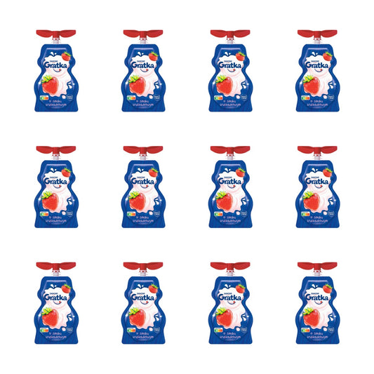 JOGURT GRATKA TRUSKAWKA SASZETKA  65G