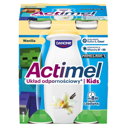 DANONE - JOGURT ACTIMEL KIDS WANILIA 4X100G