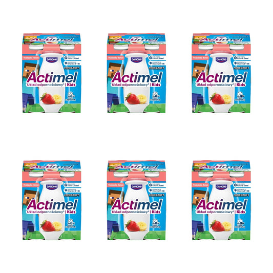 DANONE - JOGURT ACTIMEL KIDS TRUSKAWKA/BANAN  4X100G