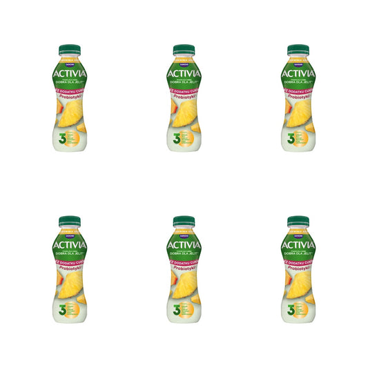 DANONE - ACTIVIA DRINK ANANAS/BRZOSKWINIA/BANAN 270G