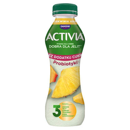 DANONE - ACTIVIA DRINK ANANAS/BRZOSKWINIA/BANAN 270G