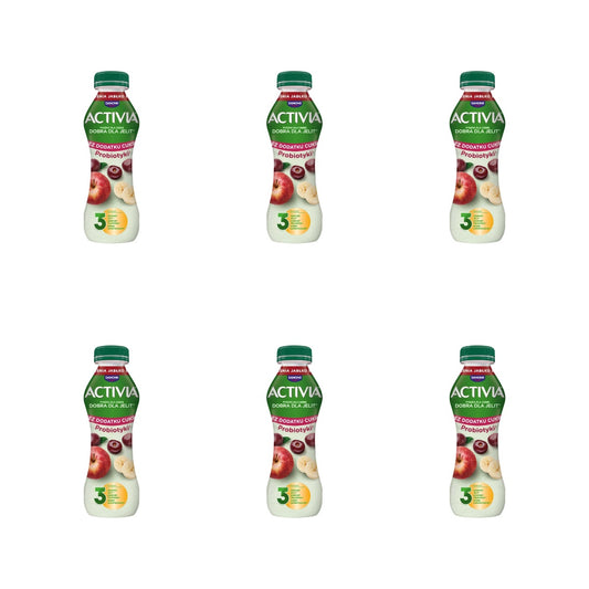 DANONE - ACTIVIA DRINK DRINK CZEREŚNIA/JABŁKO/BANAN 270G