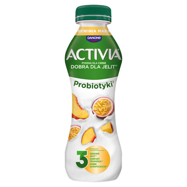 DANONE - ACTIVIA DRINK BRZOSKWINIA/MARACUJA 280G