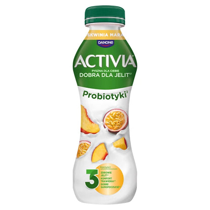 DANONE - ACTIVIA DRINK BRZOSKWINIA/MARACUJA 280G