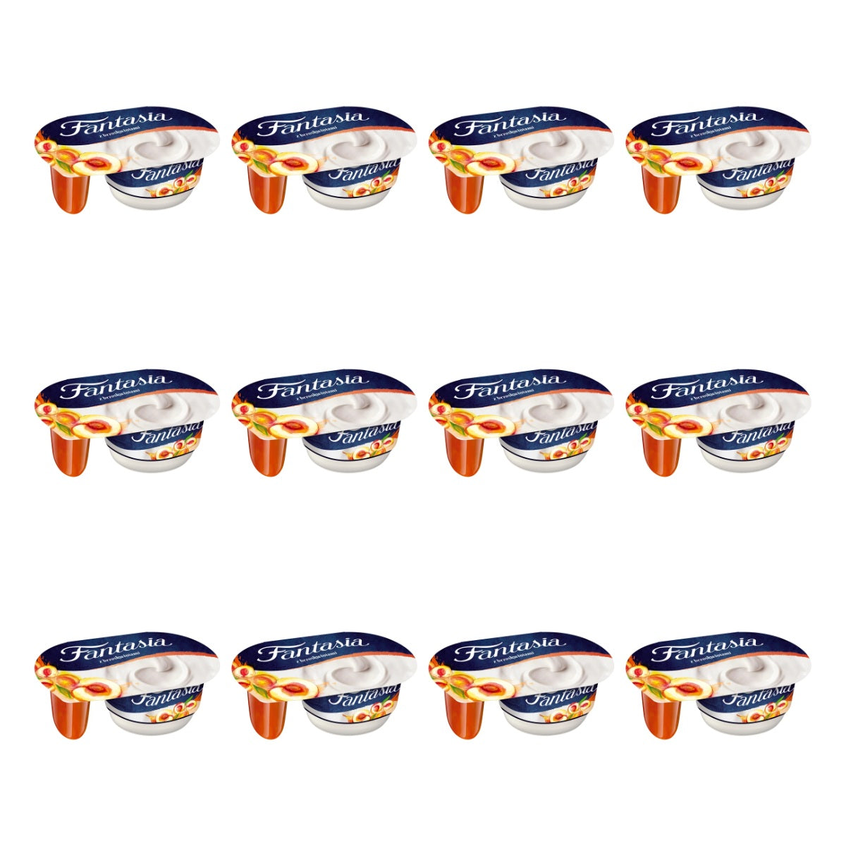 DANONE - JOGURT FANTASIA BRZOSKWINIA 118G