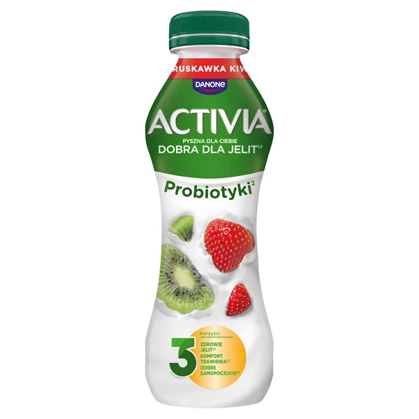 DANONE - ACTIVIA DRINK TRUSKAWKA/KIWI 280G