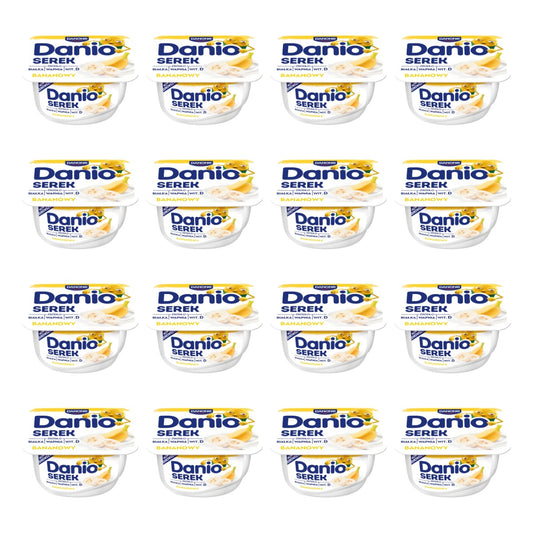 DANIO SEREK BANANOWY 130G