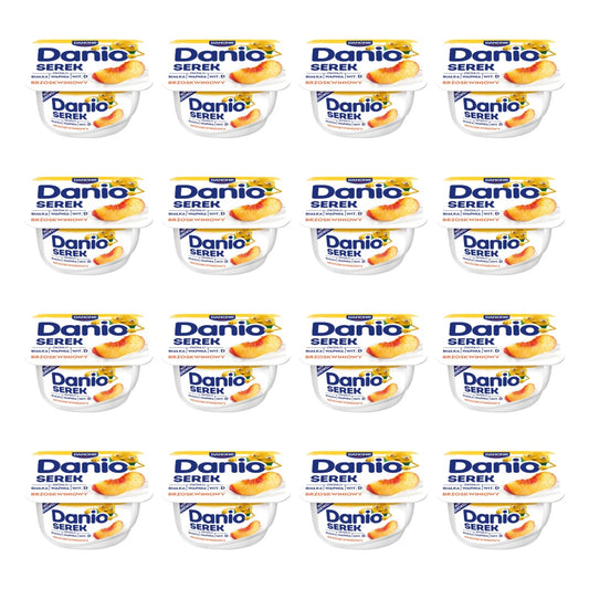 DANIO - SEREK BRZOSKWINIOWY 130G