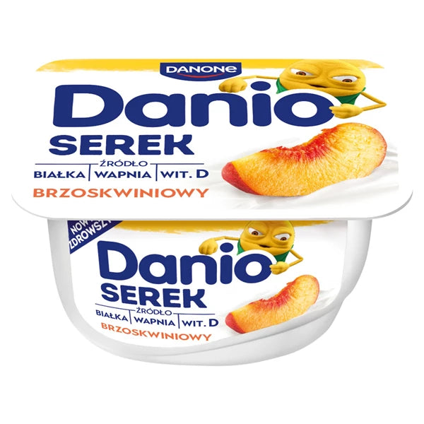 DANIO - SEREK BRZOSKWINIOWY 130G