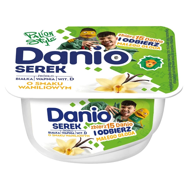 DANIO - SEREK WANILIOWY 130G