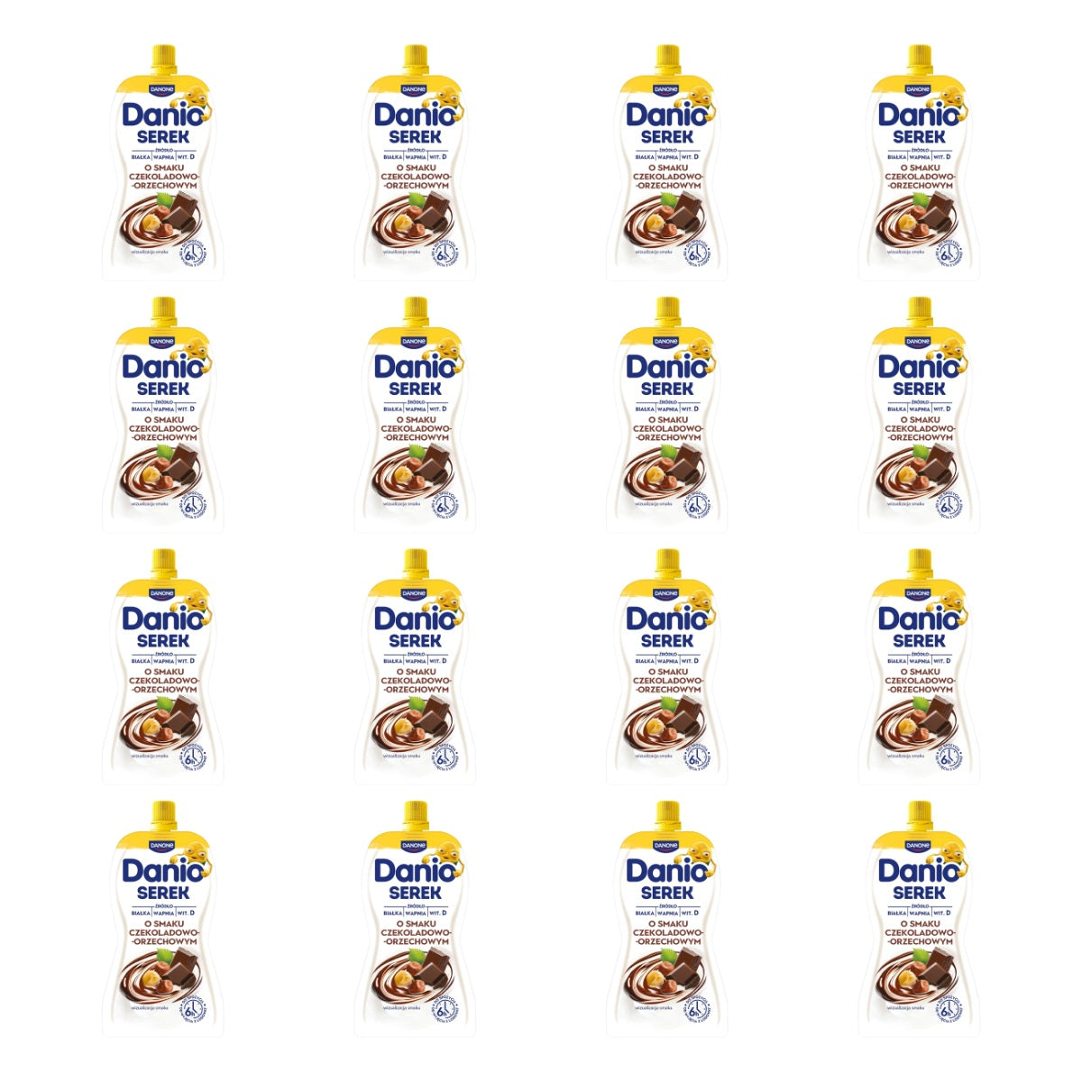 DANONE - DANIO W SASZETCE CZEKOLADA-ORZECH 120G