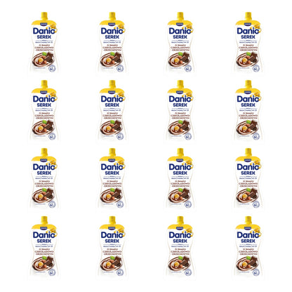 DANONE - DANIO W SASZETCE CZEKOLADA-ORZECH 120G