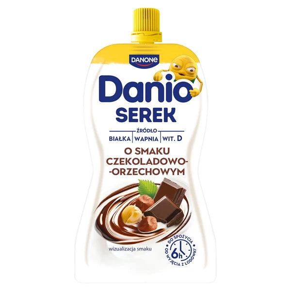 DANONE - DANIO W SASZETCE CZEKOLADA-ORZECH 120G