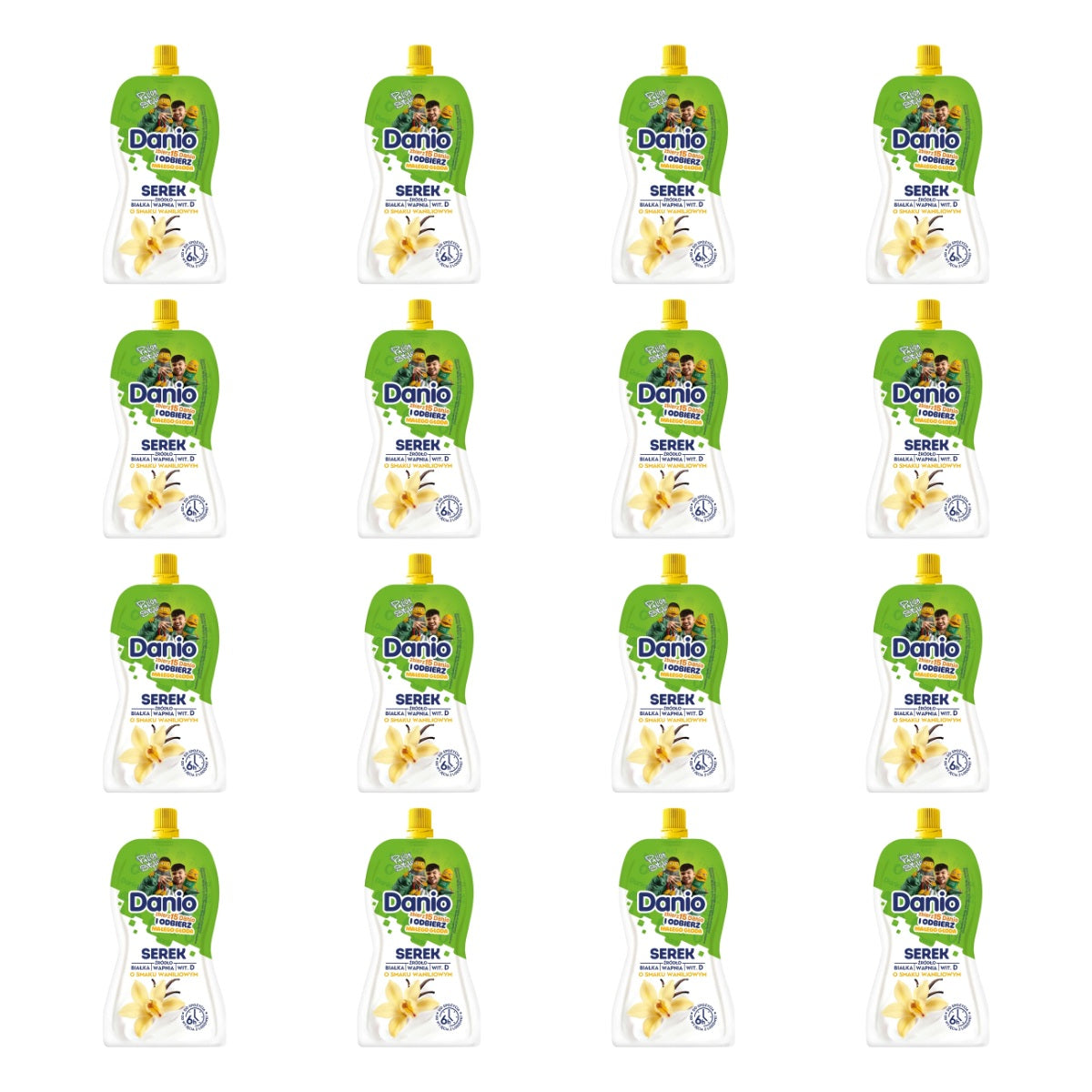DANONE - DANIO W SASZETCE WANILIA 120G