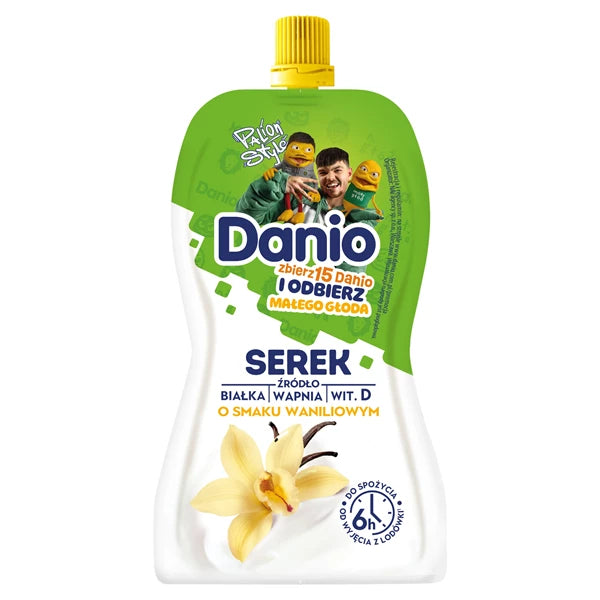 DANONE - DANIO W SASZETCE WANILIA 120G