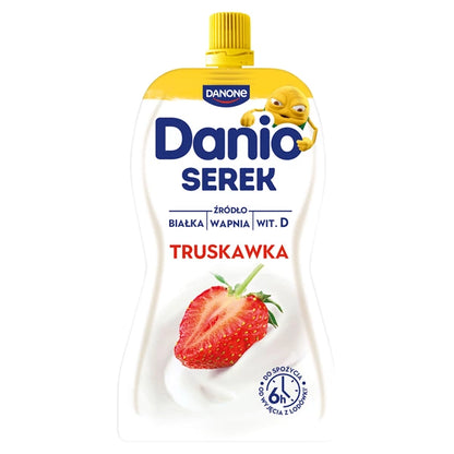 DANONE - DANIO W SASZETCE TRUSKAWKA 120G