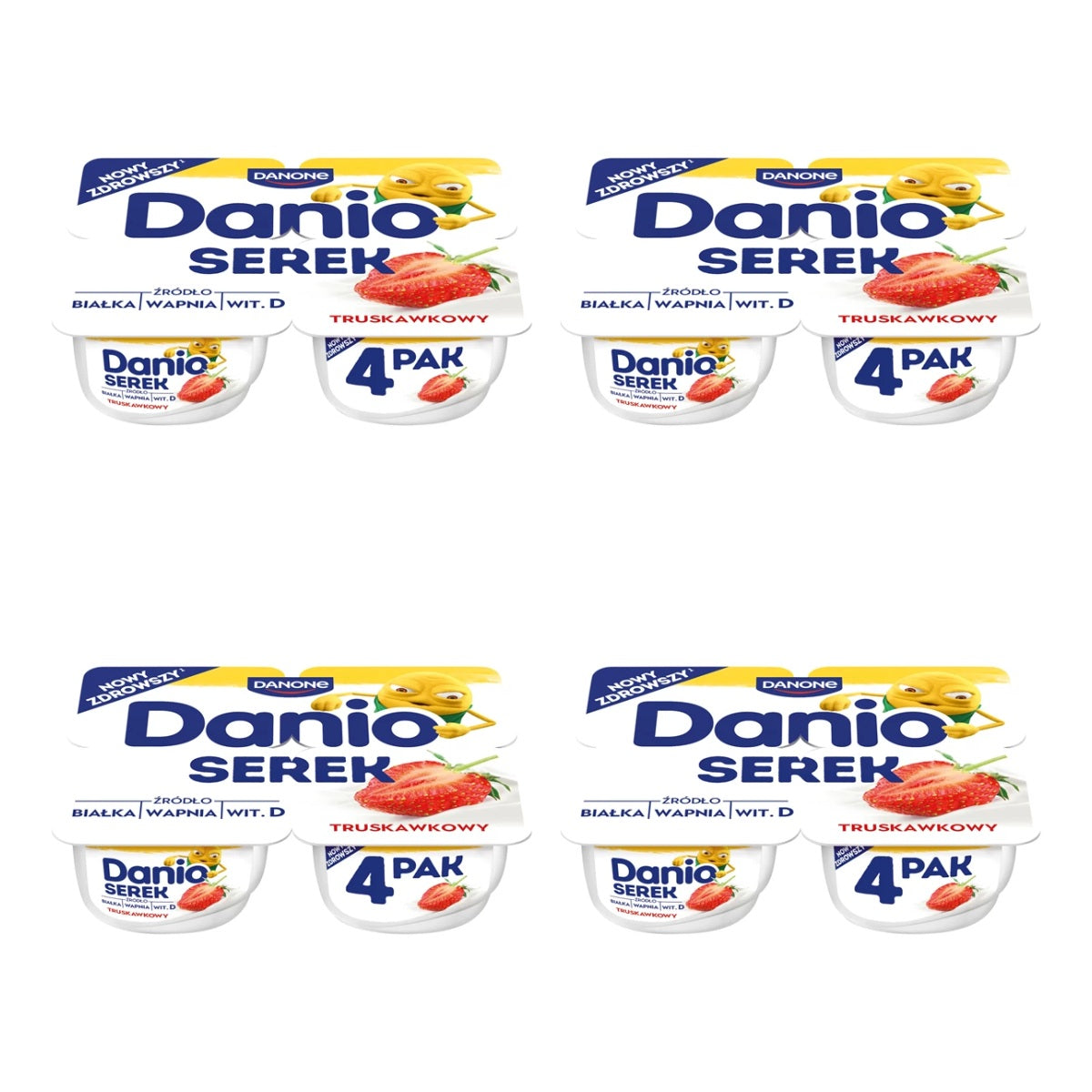 DANIO - SEREK TRUSKAWKOWY 4X130G