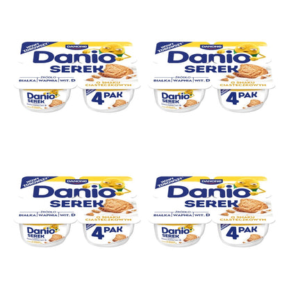 DANIO  - SEREK CIASTECZKOWY 4X130G