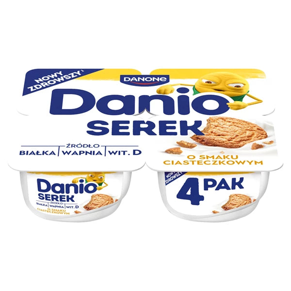 DANIO  - SEREK CIASTECZKOWY 4X130G