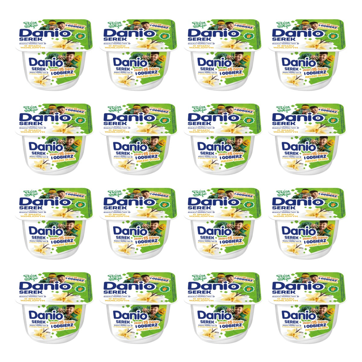 DANIO - SEREK WANILIOWY 200G